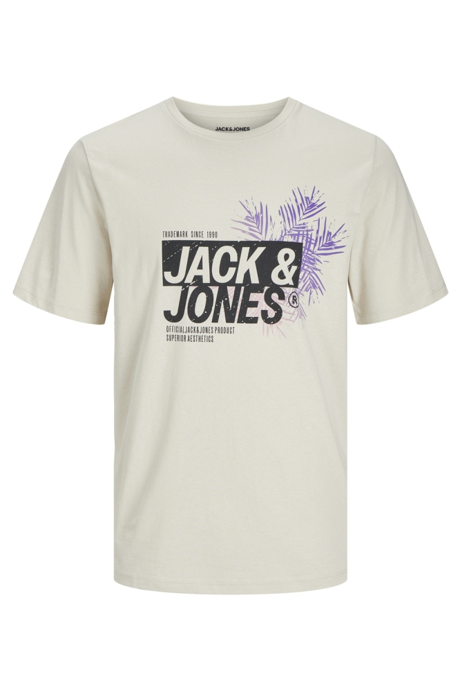 JJJAXON TEE SS CREW NECK 12269390 MOONBEAM